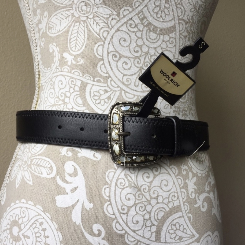 Woolrich Stitched Shell Belt